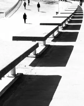 Sombras de bancos