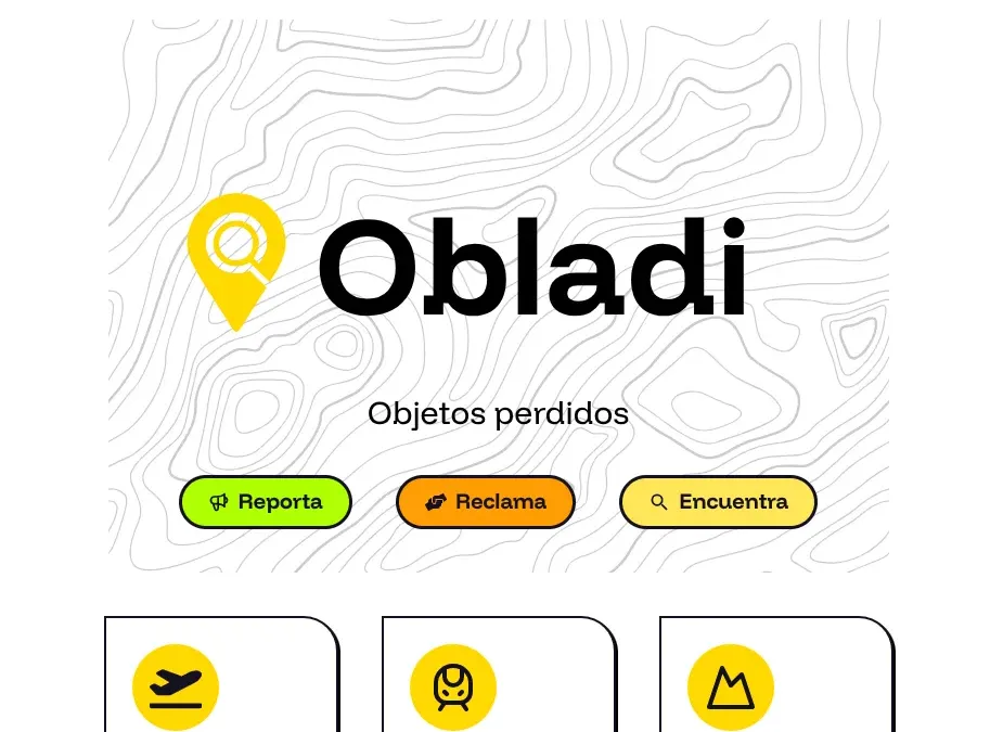 Obladi - Red social para objetos perdidos con mapas interactivos y chat en tiempo real